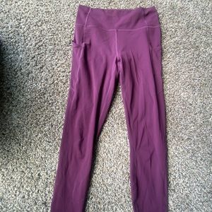 Pure Luxe Ankle Length Pocket Leggings